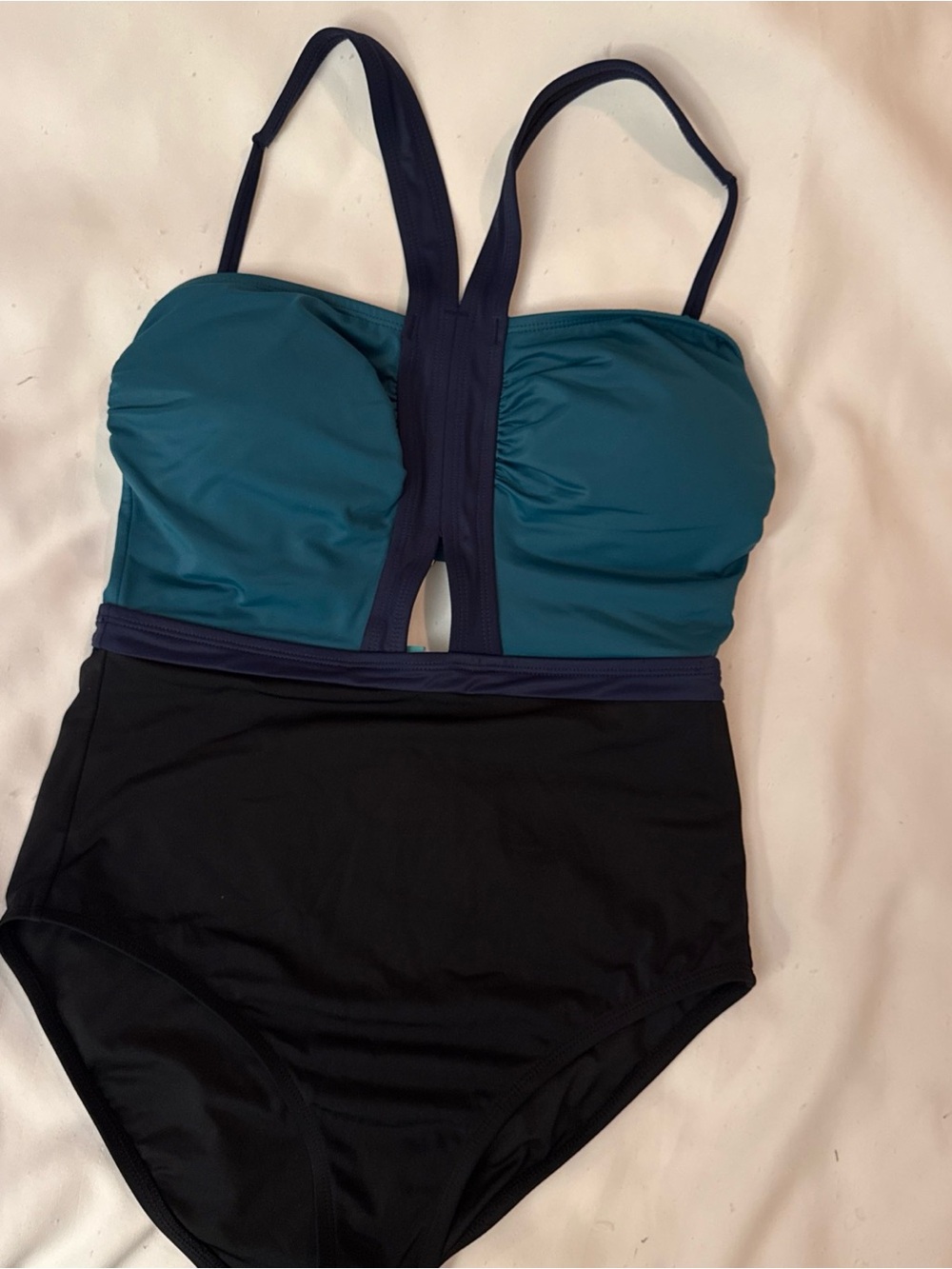 Coastal Blue Teal and Navy Swimwear